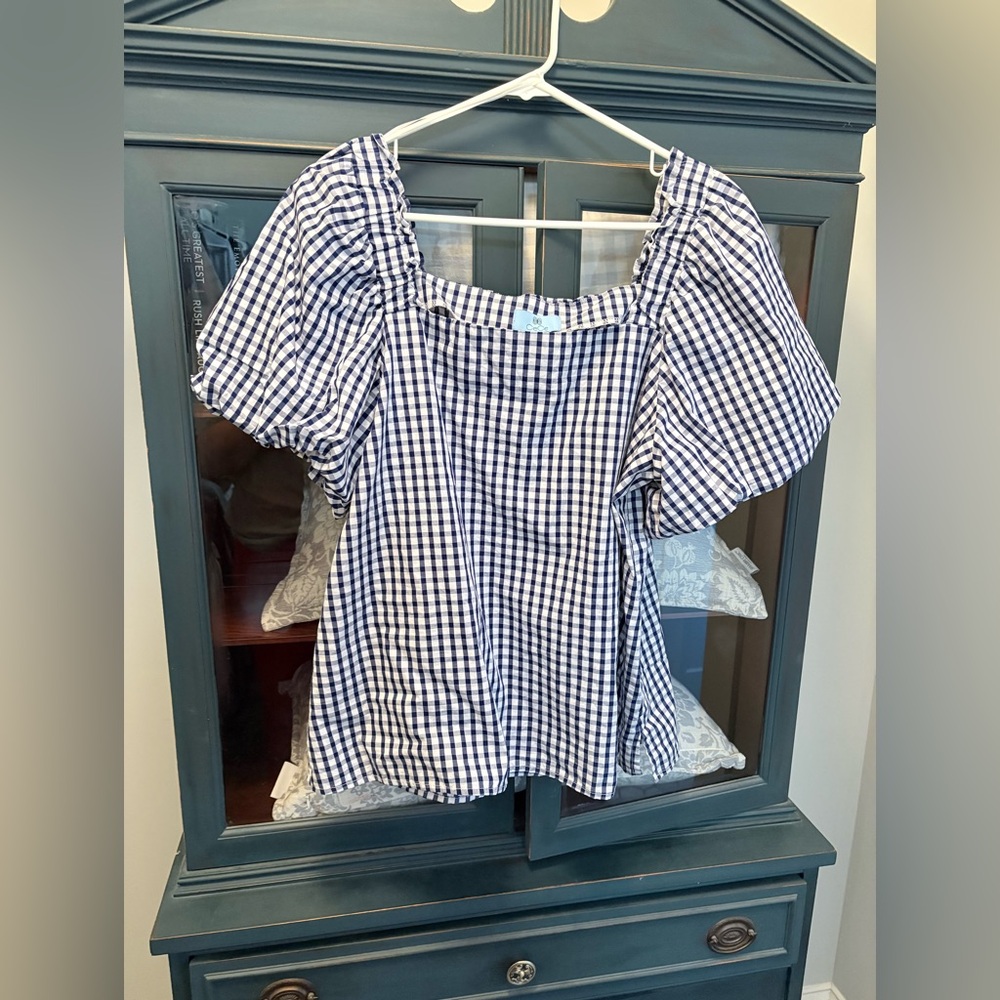 Gingham Top Cece